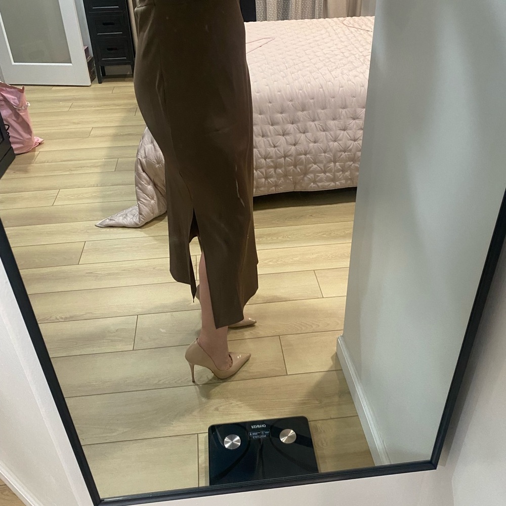 Brown Midi Dress
